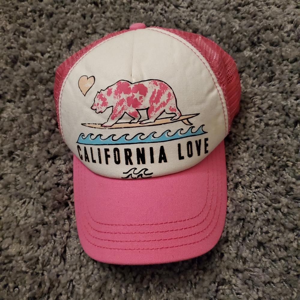 Billabong snapback California trucker hat